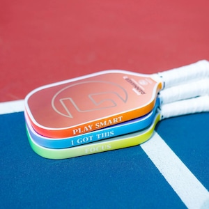 PICKLEBALL PADDLE EDGE GUARD TAPE 20ｍｍ（Multicolor Ombre/メッセージ入り 3カラー）（3個入り）【1E80589】
