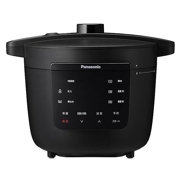 パナソニック 電気圧力鍋 3L 圧力/低温/無水/煮込/自動調理 レシピ