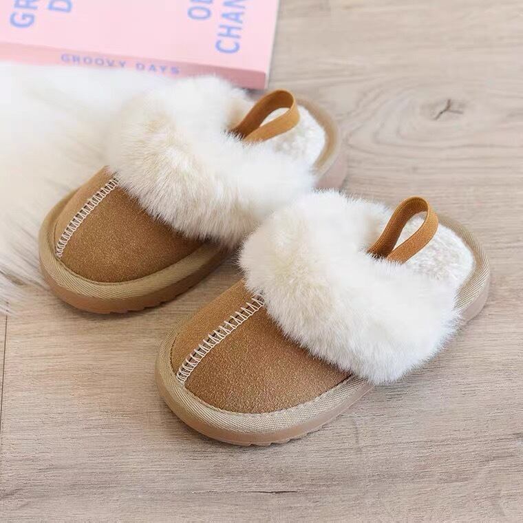 mouton fur slippe