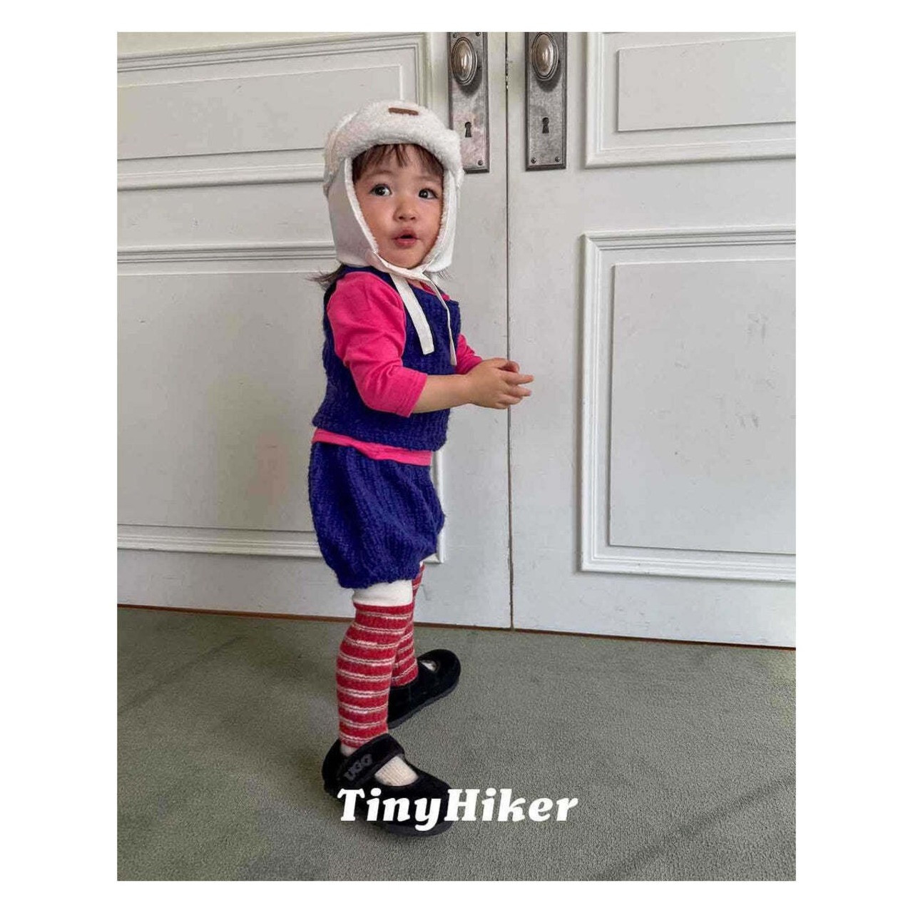 【取寄】Tiny Hiker パンプキンブルマー|冬服|韓国子供服