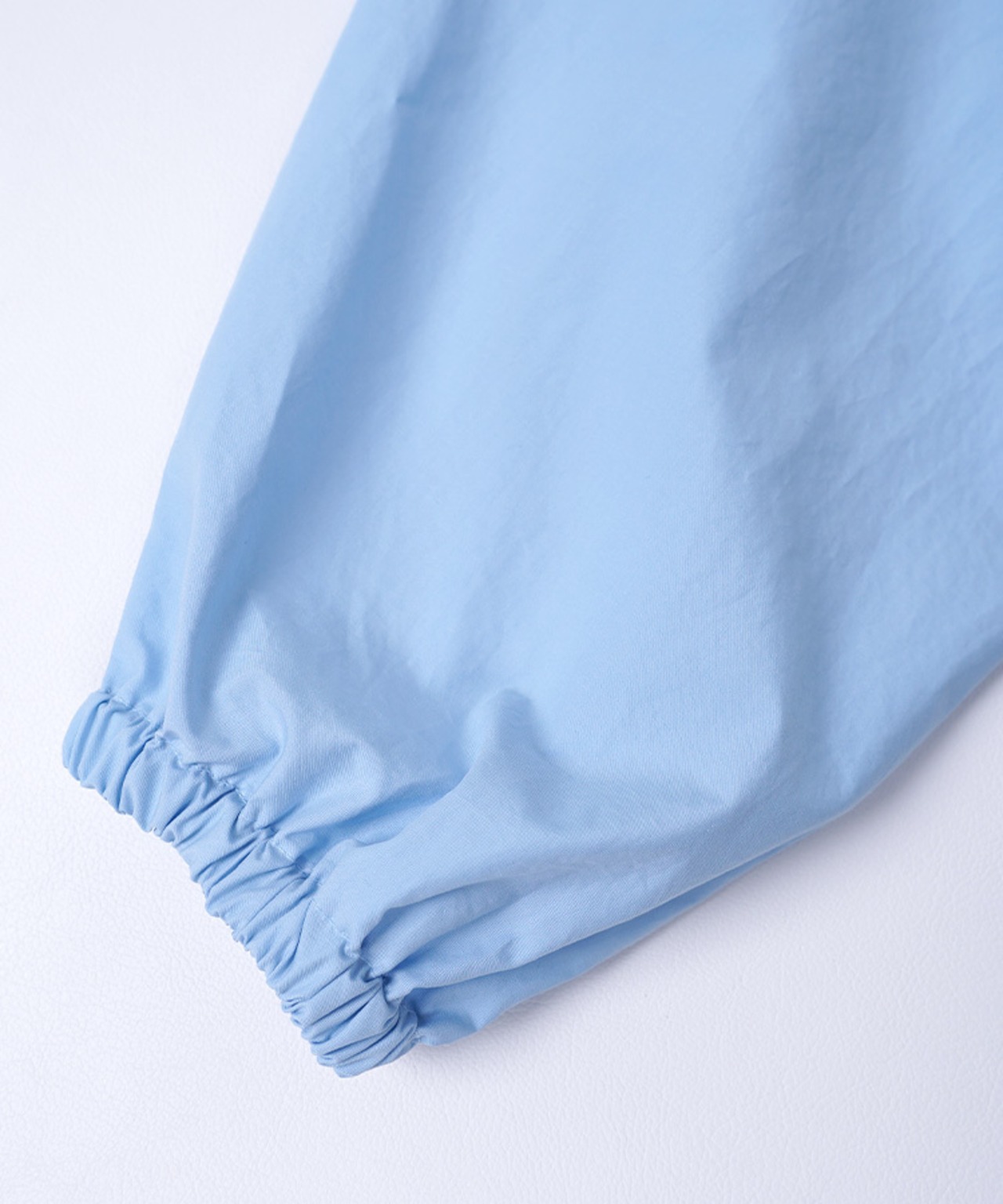 【直営限定ITEM】ペイントフーディーシャツ (L/BLUE)　CQ-48004H