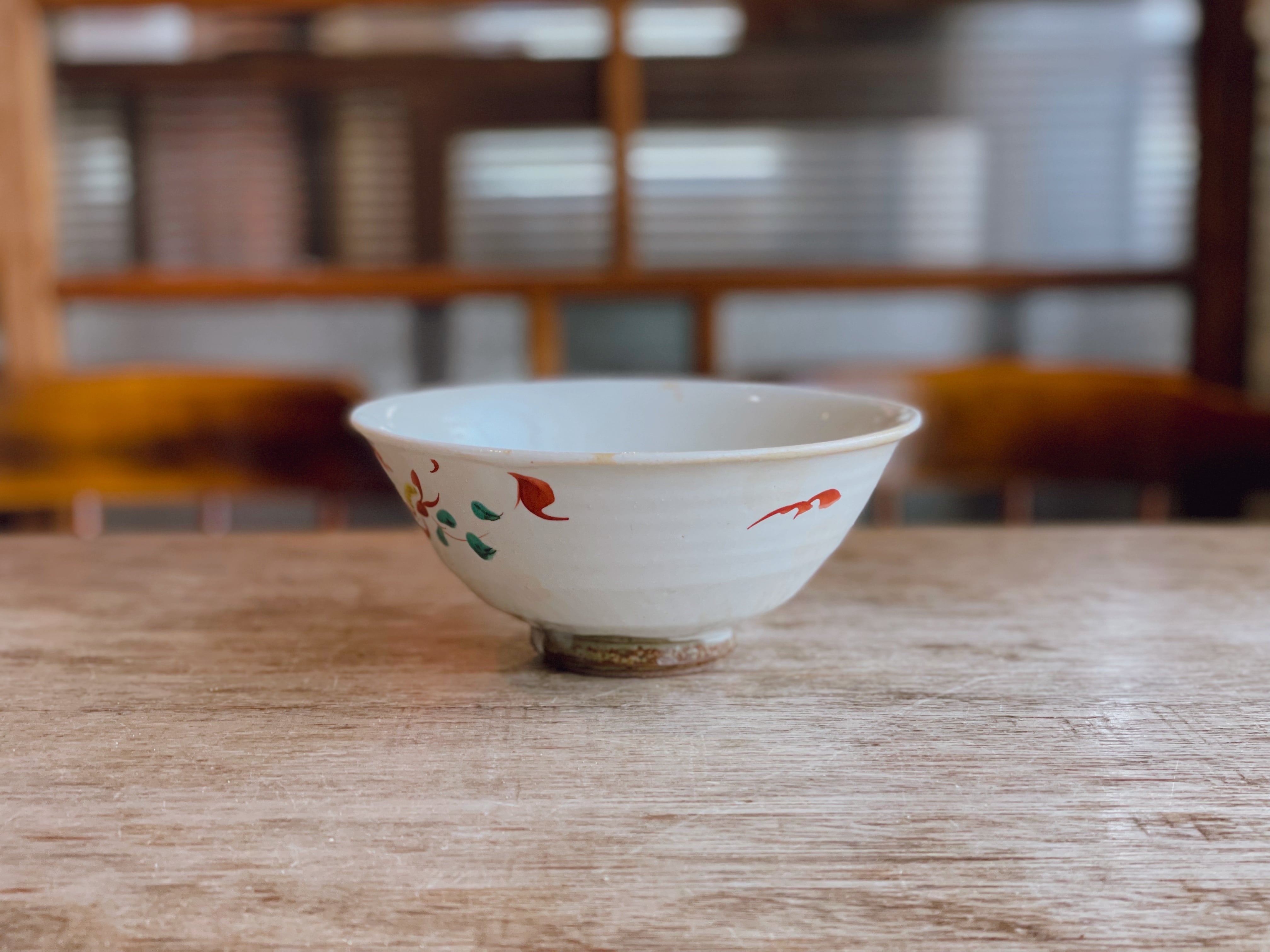 砥部焼/中田窯/5寸丼（化粧掛上絵）① | うつわと道具 うわのそら