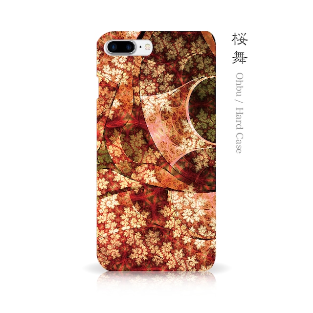 桜舞 - 和風 iPhoneケース