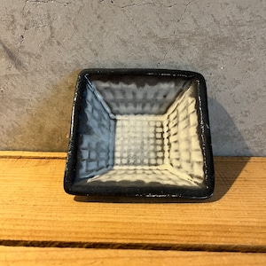 小代瑞穂窯 角鉢 ワッフル