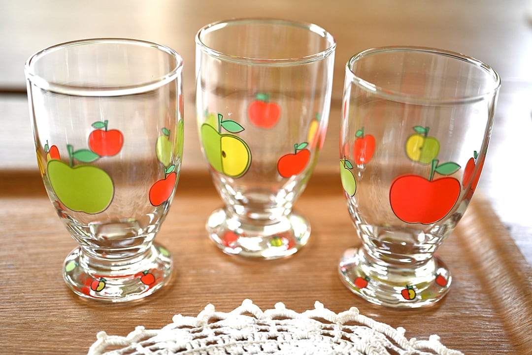 set割引】2枚セット ガラス用 昭和レトロ転写紙 （ポーセリンアート