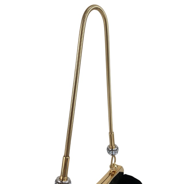 Salvatore Ferragamo サルヴァトーレ フェラガモ ハンドバッグ ブラック ストーン ベロア ミニバッグ イブニングバッグ vintage ヴィンテージ オールド bv3g8n