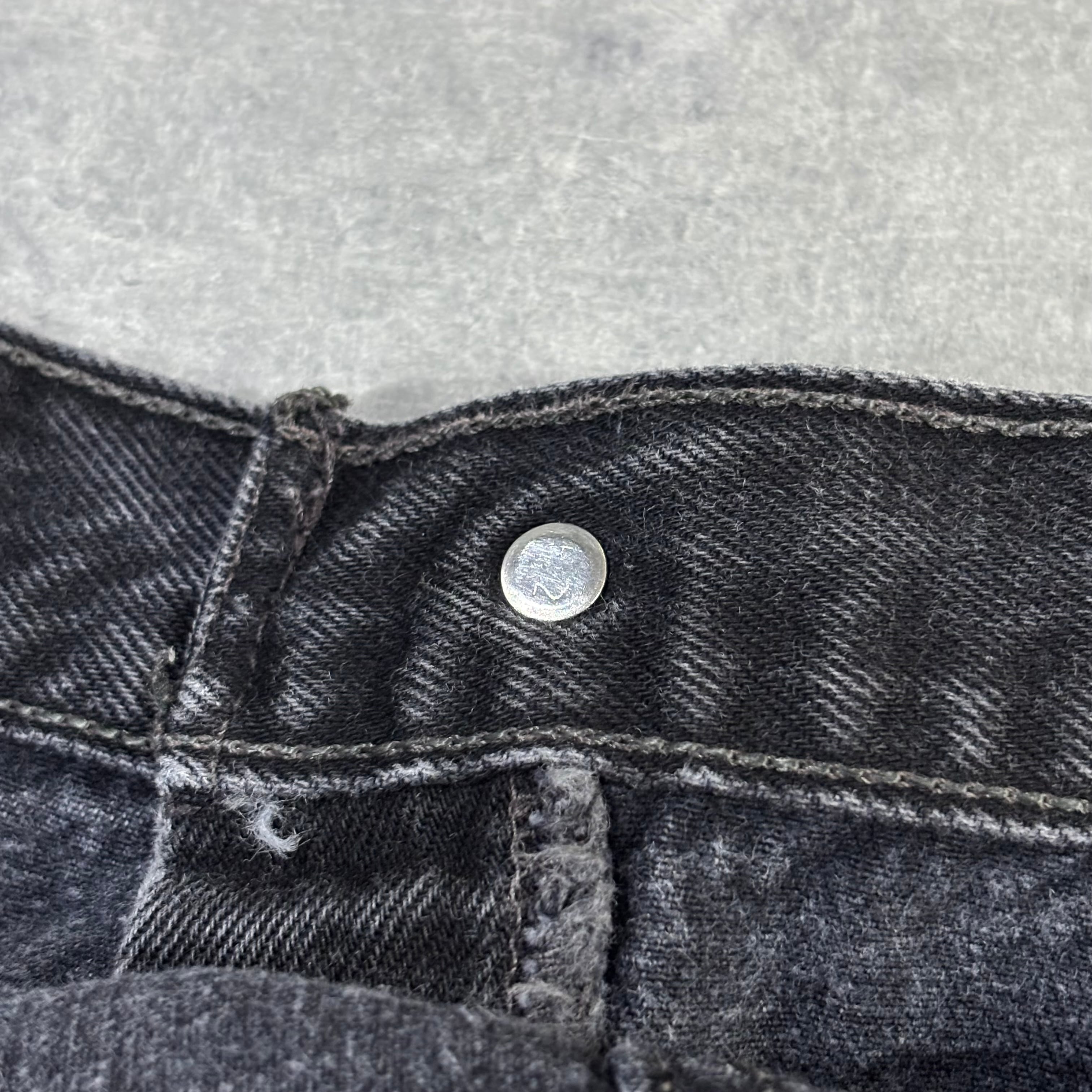90s levi's 501 black denim pants usa製 90s【Levi's】501 Black Denim Pants USA製 | the Holic vintage clothing