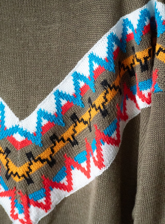 "Sue BRETT" 1980s Acrylic knit pullover