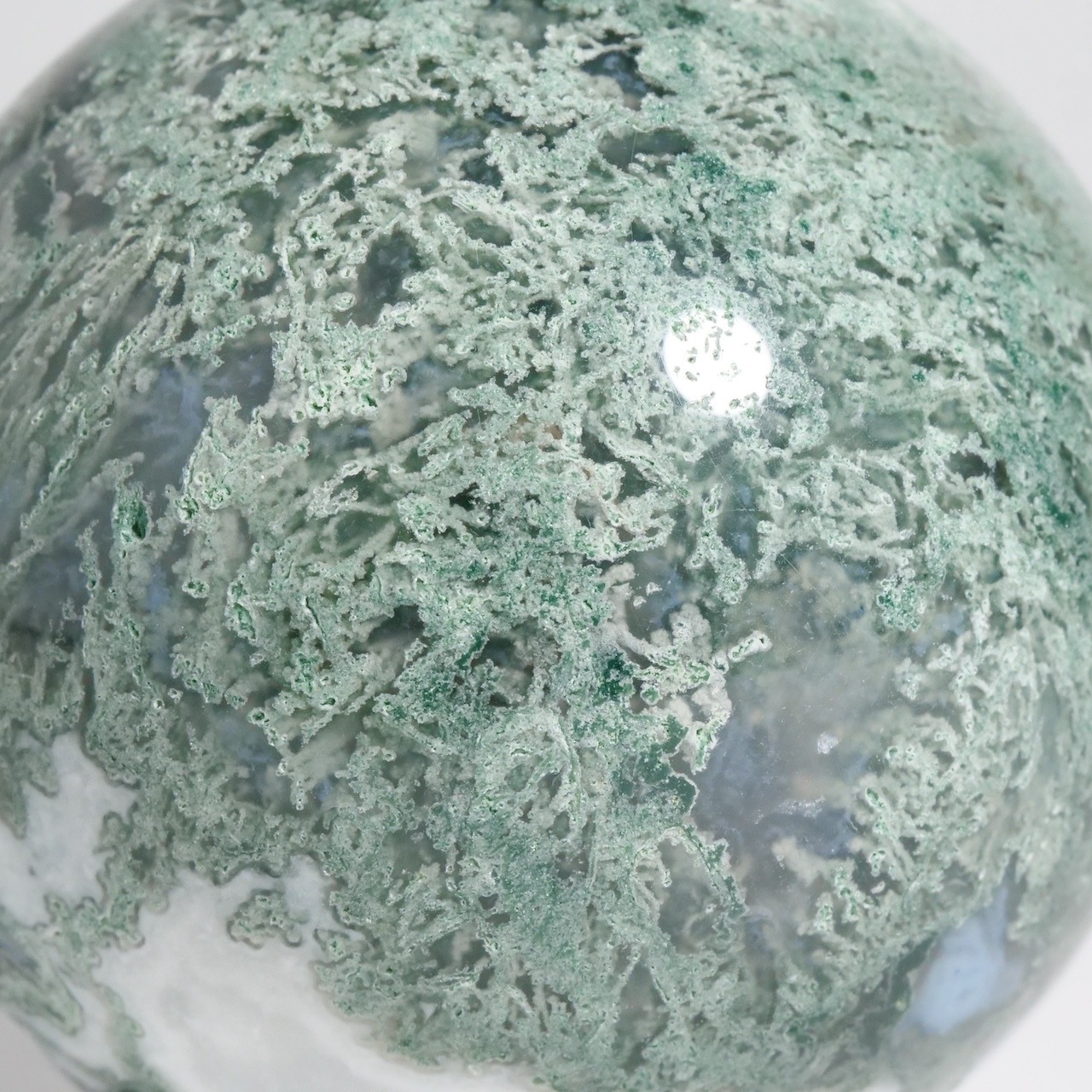 モスアゲート【φ7.4cm】 / スフィア