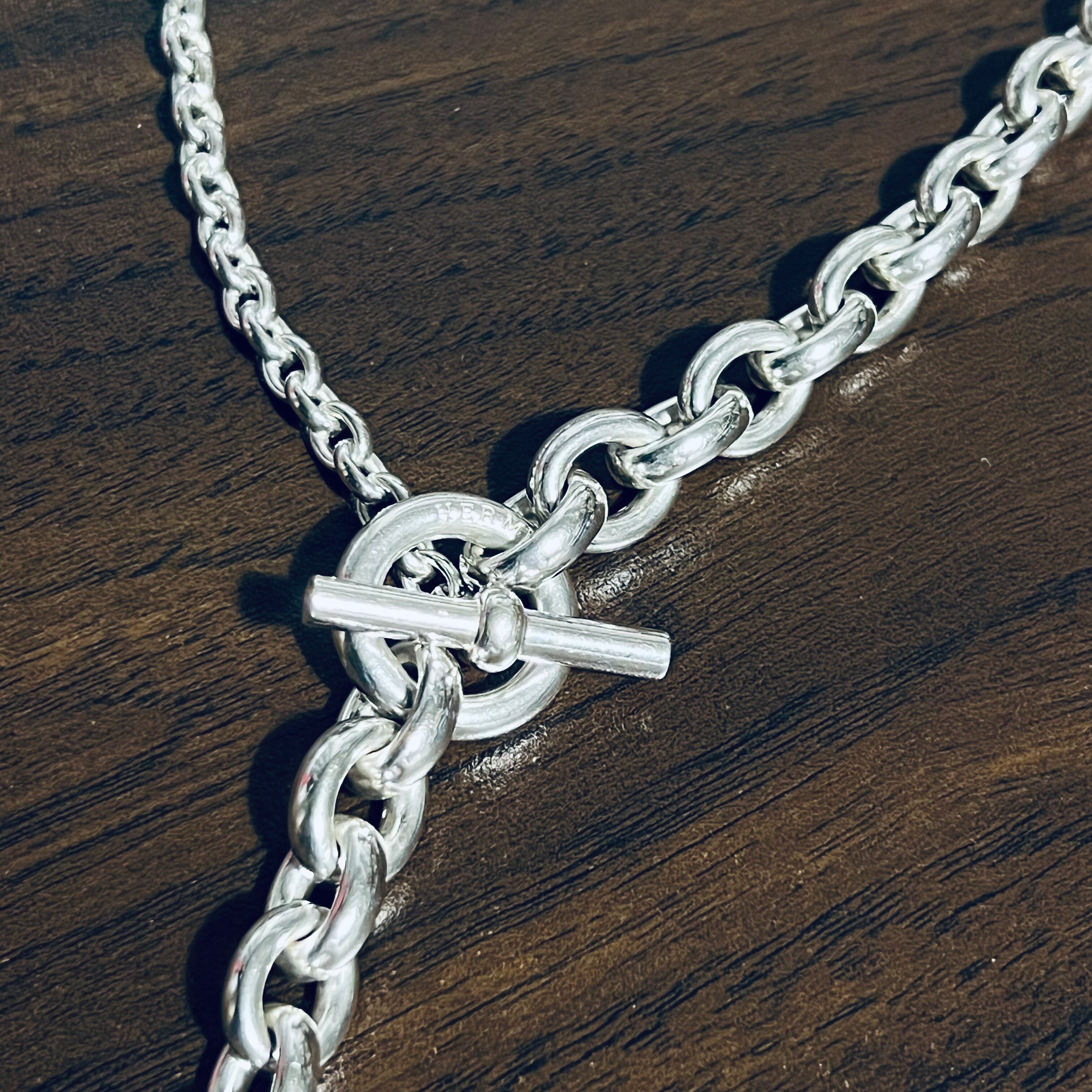 HERMES Crescendo Necklace Sterling Silver | エルメス 