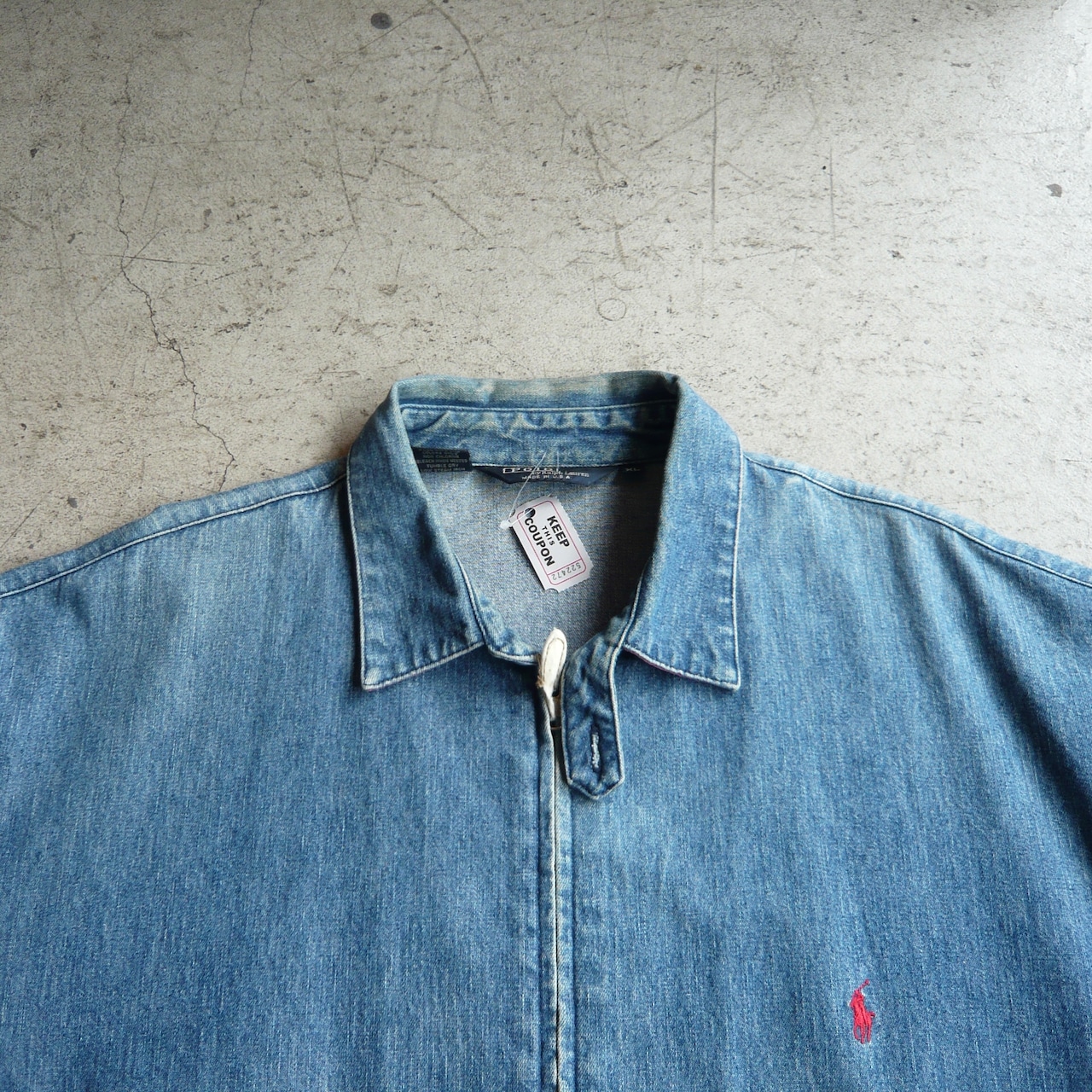 80s Polo Ralph Lauren ジャケット デニムスウィングトップ