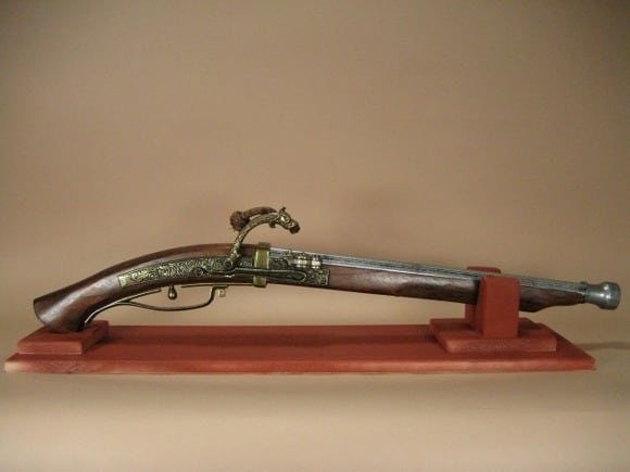 火縄銃・種子島 65cm(A1272) | 浅草仲見世 模擬刀・踊り小道具の