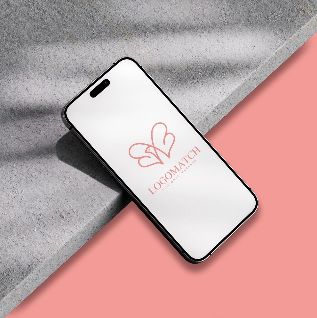 心をつなぎ羽ばたくロゴ