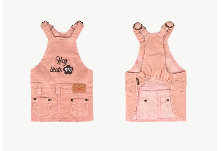 コールテンオーバーオール S ~ XL 2color / 犬服 ドッグウェア 犬の服 小型犬 中型犬