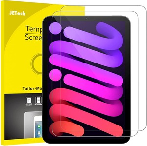 【新着特価】JETech iPad mini (A17 Pro 2024 モデル、第7世代) / mini 6 (2021モデル、第6世代) 8.3インチ 強化ガラス 液晶保護フィルム 2枚セット