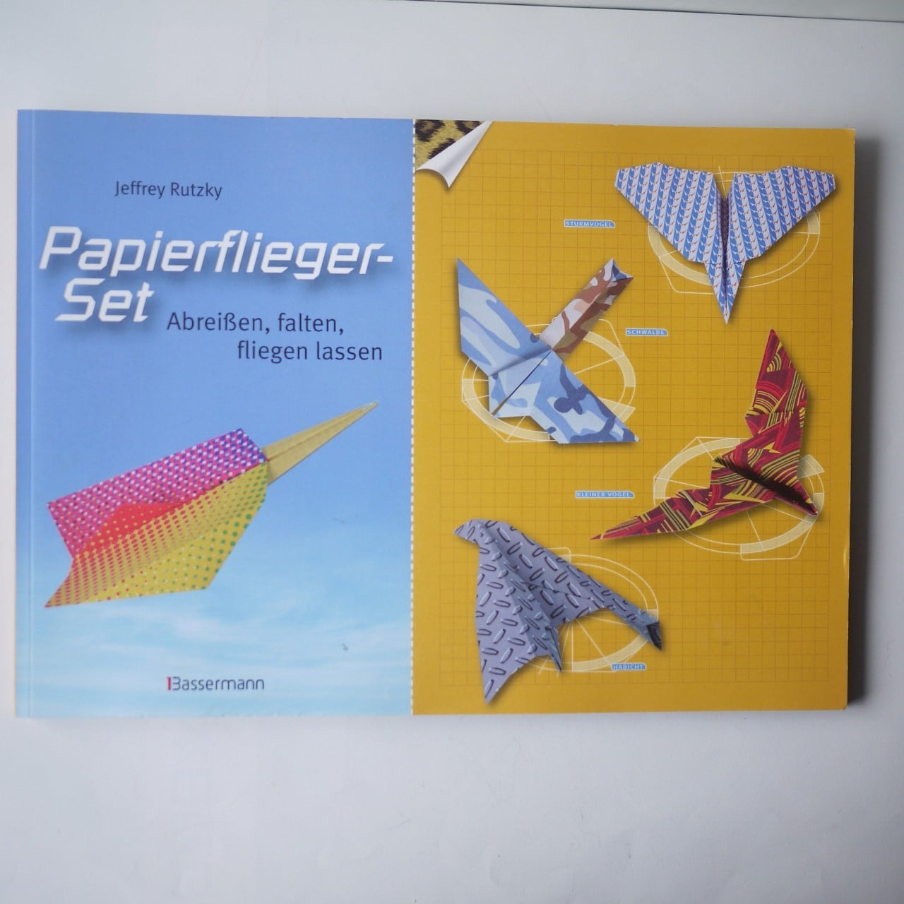 紙飛行機 クラフトセット Papierflieger-Set