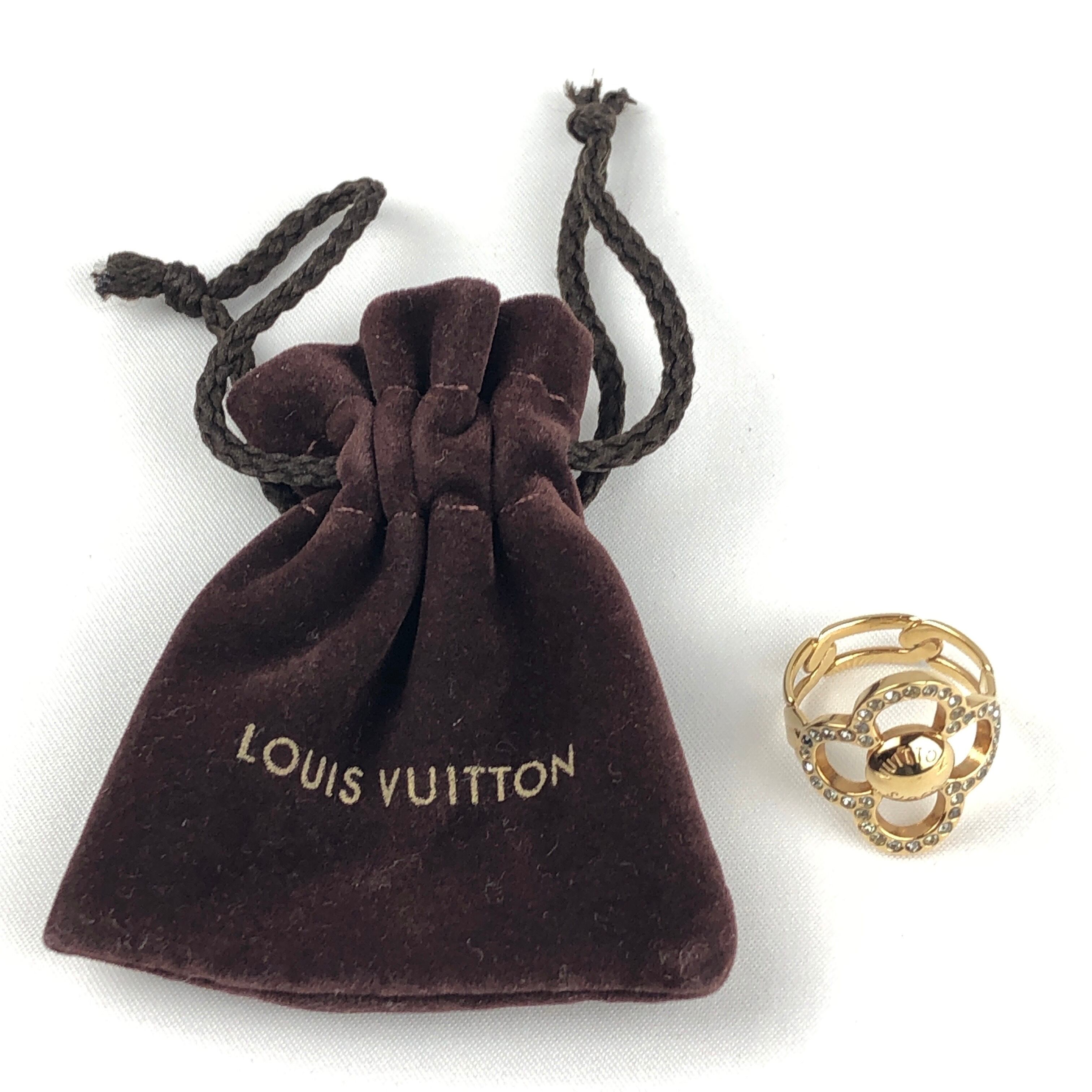 中古】ルイヴィトン バーグ フラワー パワーリング 指輪 | 小牧まるみ商店