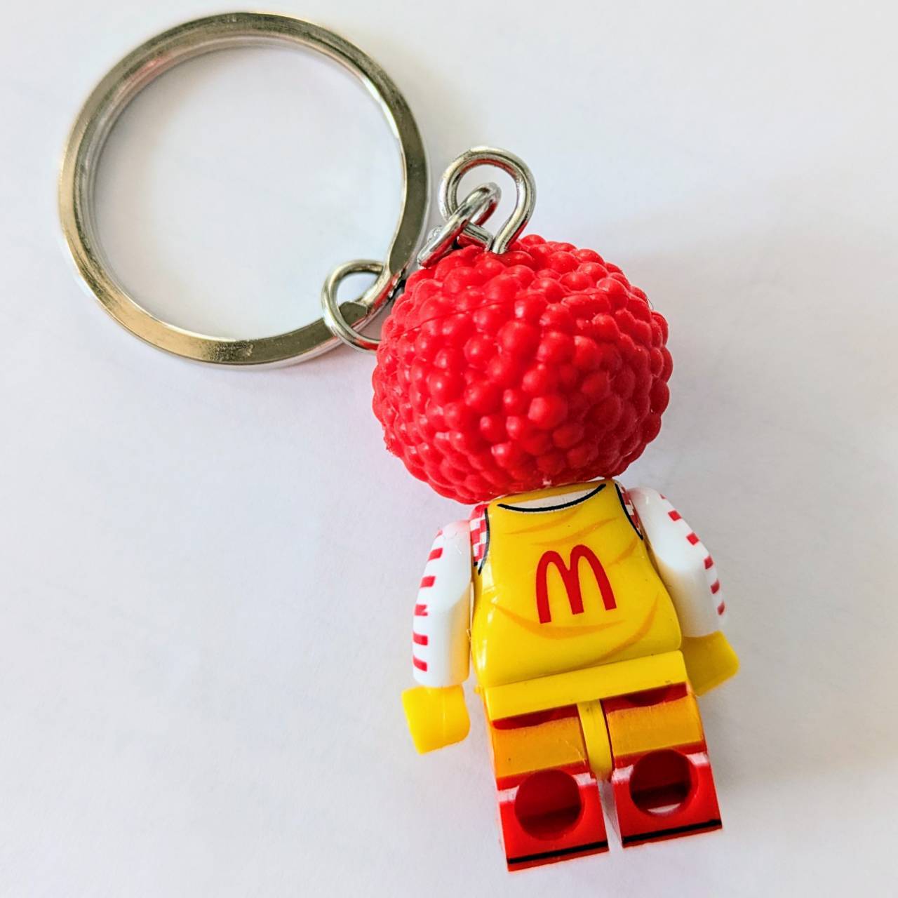 ♧再入荷！【 ブロックフィギュアキーホルダー 】 McDonald's ( マクドナルド ) / Ronald McDonald ( ドナルド・マクドナルド / ロナルド )　〚アメリカン雑貨 アメトイ〛