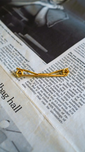 【VINTAGE】U.S. VINTAGE カール エンド カラーピン 《カラークリップ カラーバー ヴィンテージ》