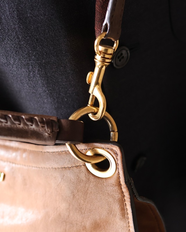 【MIUMIU】Ostrich 2way shoulder bag