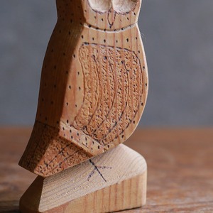 パチっとこちらを見つめる、スウェーデンのフクロウ 1