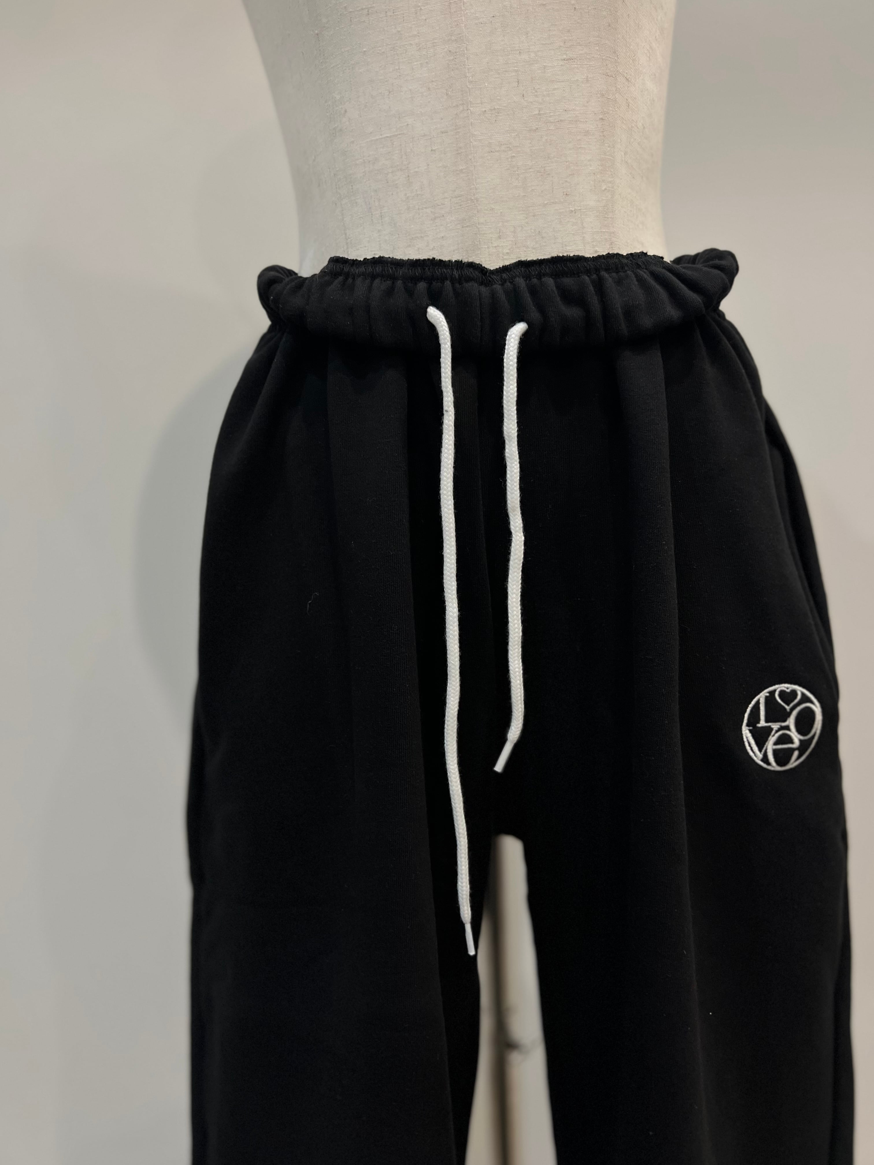【SELECT】刺繍スウェットパンツ