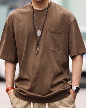 Retro Pocket Tee  K0313