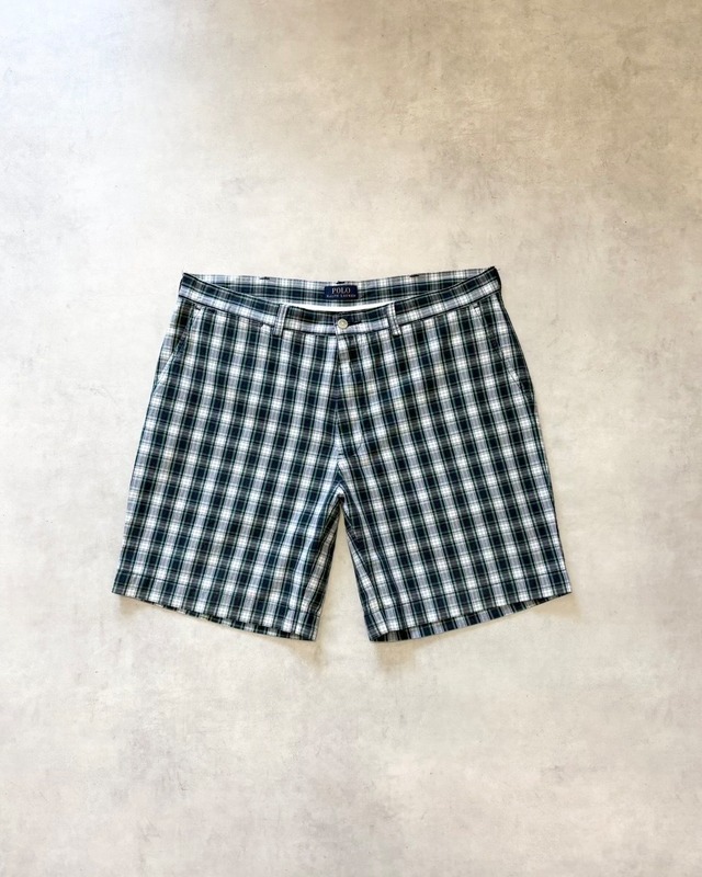 【Used】“Polo Ralph Lauren” Plaid Shorts W36