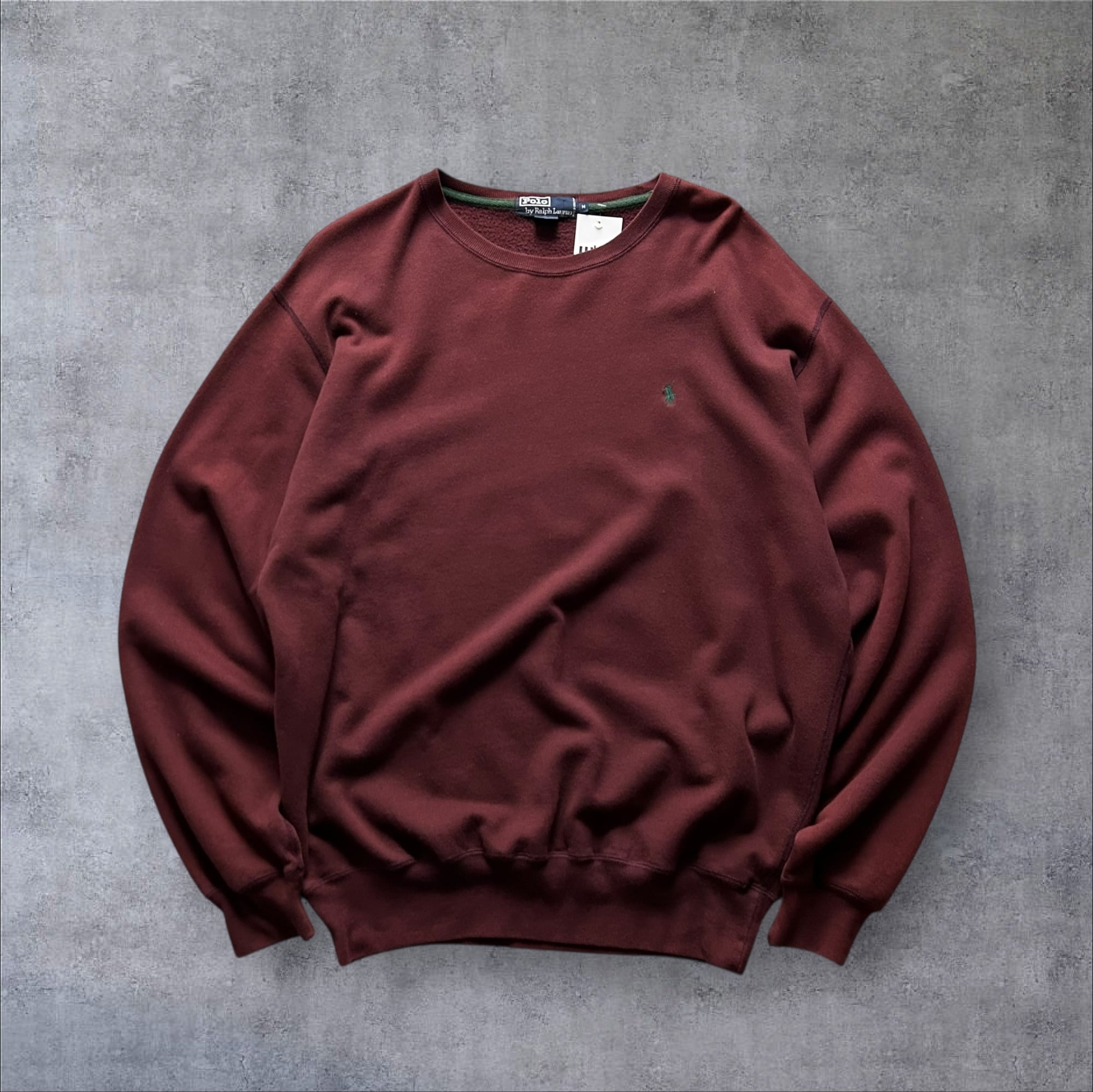 Early 1990s Polo by Ralph Lauren Sweat "Burgundy"【高円寺店】