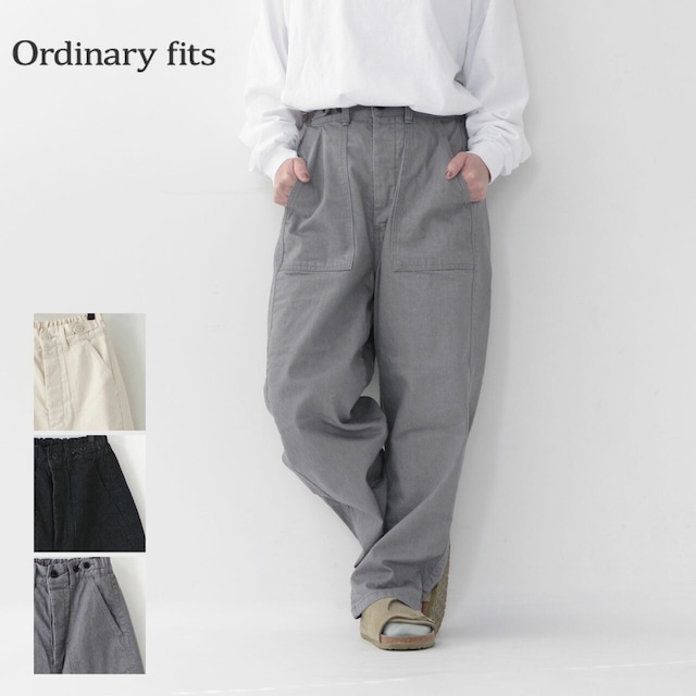 ordinary fits [オーディナリーフィッツ] JAMES PANTS [OF-P046] ジェームスパンツ・デニムパンツ・LADY'S [2023AW]