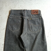 1980s Lee ブラックデニムパンツ W30L31