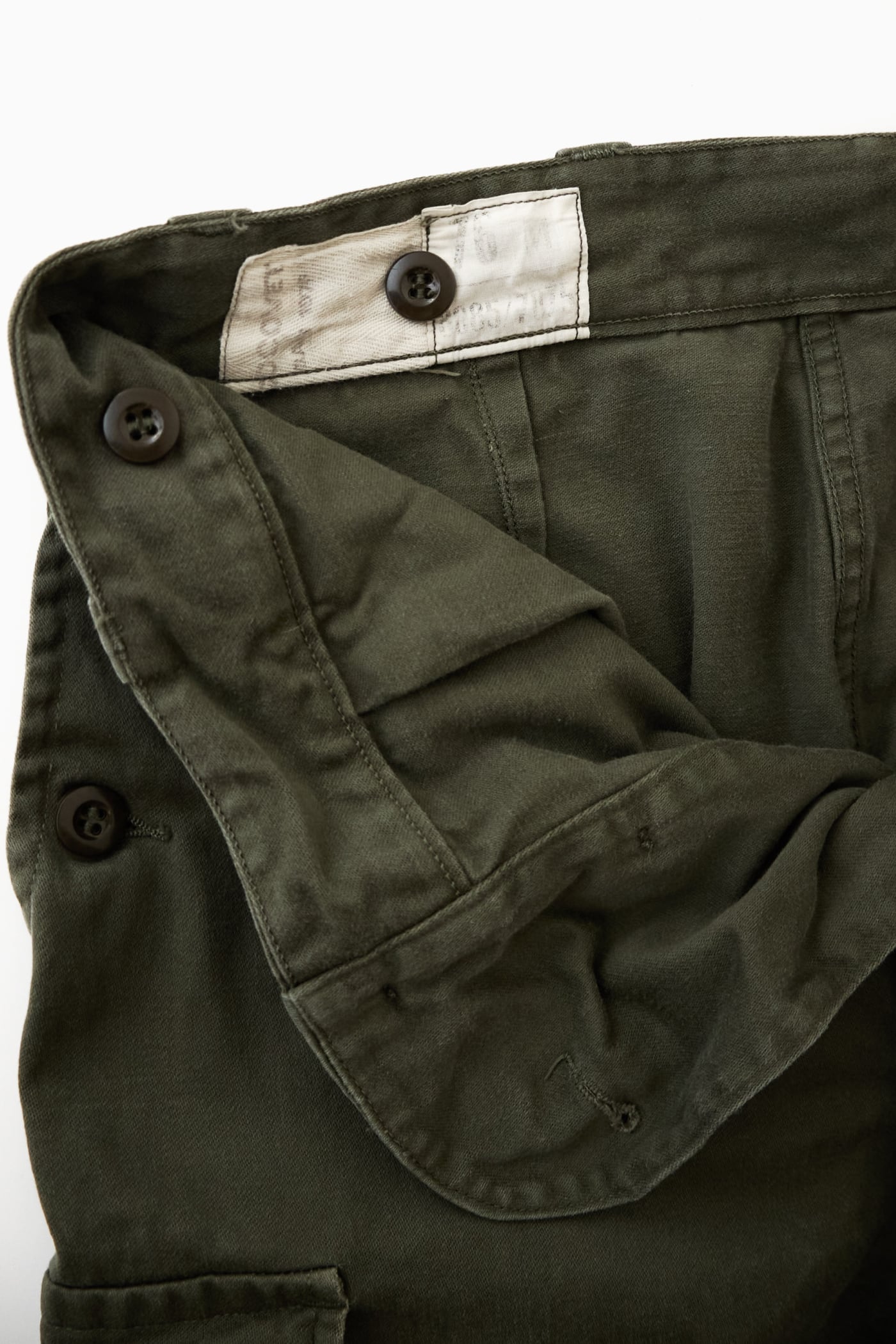 70s VINTAGE】 SOCOVET製 フランス軍 M-64 カーゴパンツ 76 | Reben
