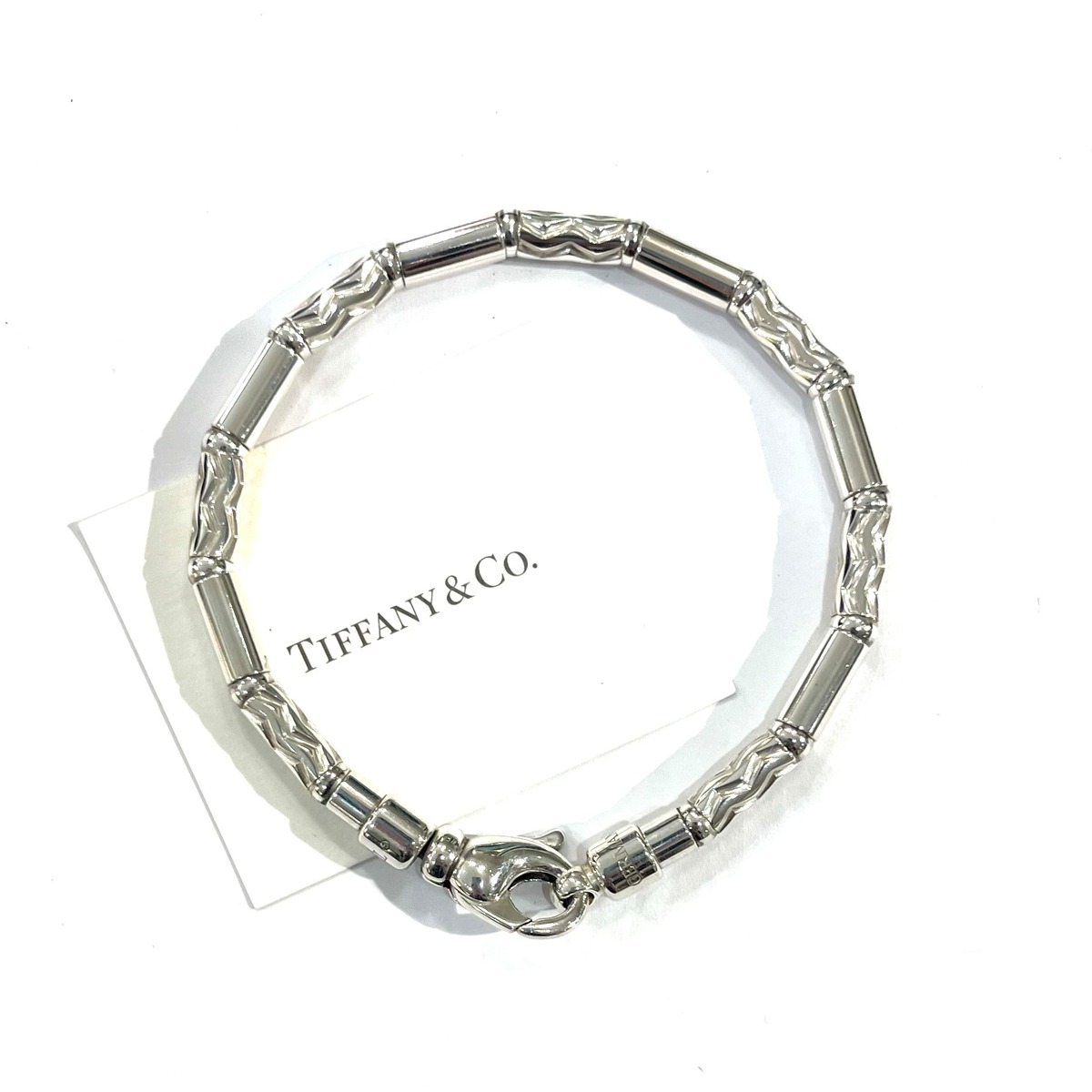 TIFFANY&CO.】2591 German Zig Zagブレスレット シルバー925／GERMANY 