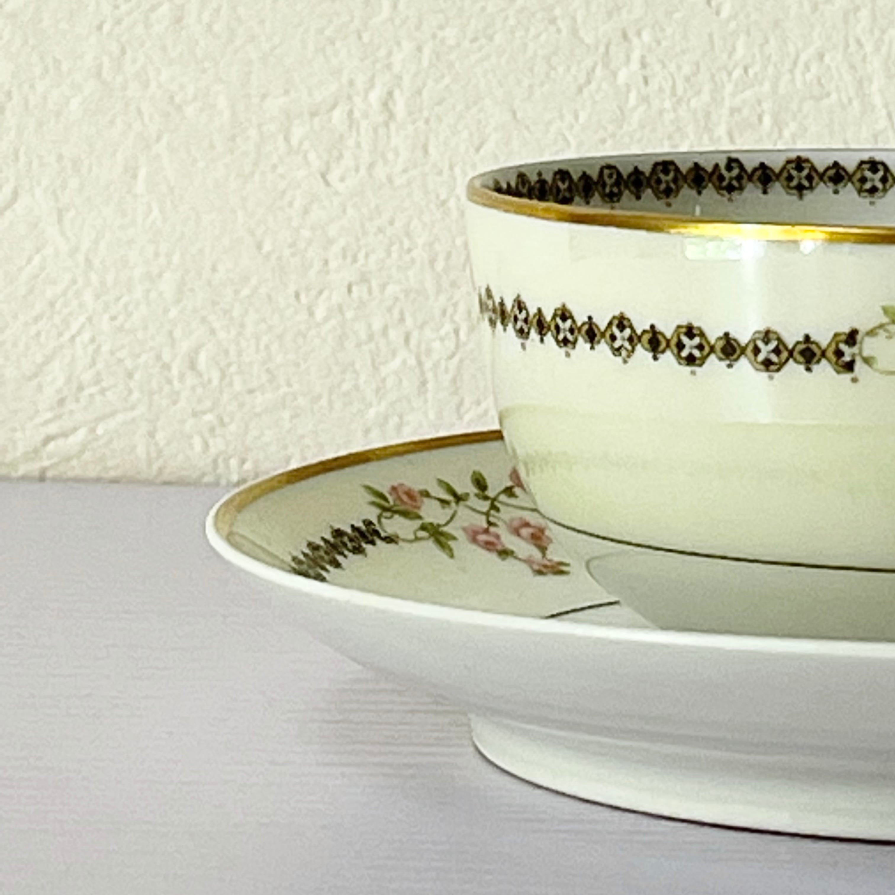 Theodore Haviland Limoges テオドールアビランド リモージュ カップ&ソーサー ヴィンテージ食器 アンティーク食器　L341  | ROGER'S LADIES ロジャース レディース powered by BASE