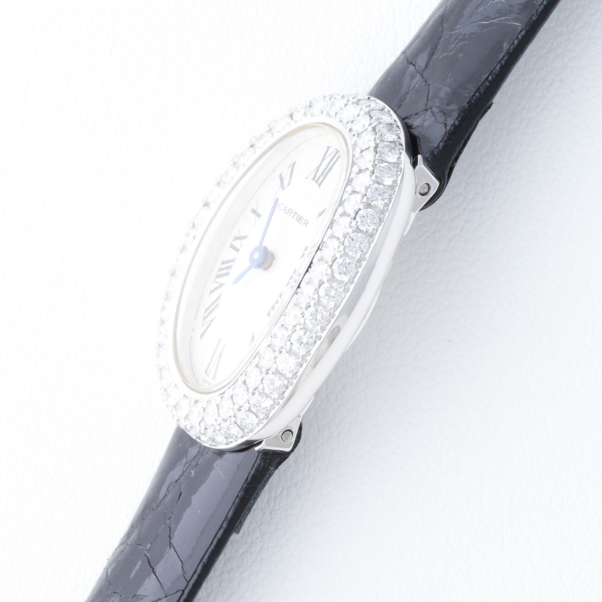 カルティエ　ミニベニュワール　18K WG 付属品欠品 カルティエ ベニュワール ミニ WG 純正ダイヤモンド | Ante Official
