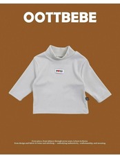 韓国子供服 / 26winter / oottbebe / ぷにぷにタートルネックT / ベビー&キッズ / 冬服 *XS~XL*