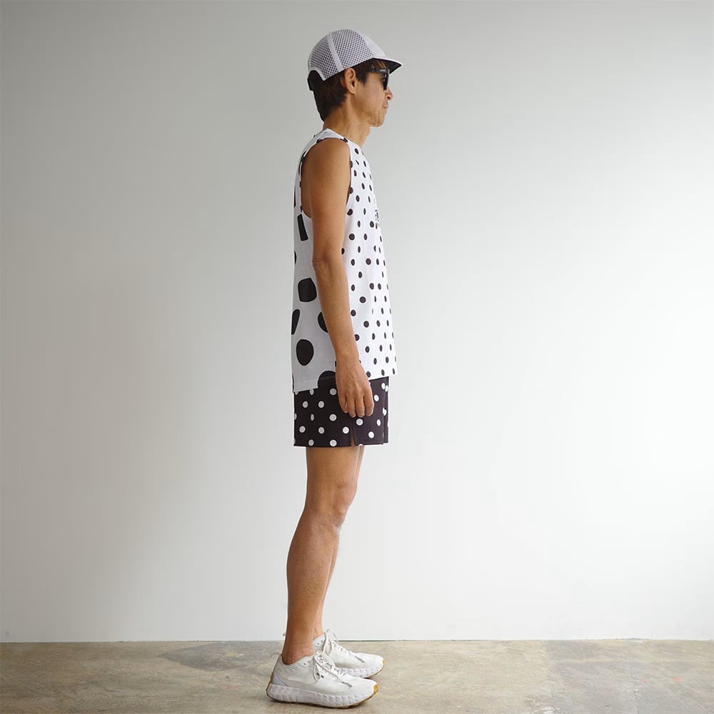 美品　ranor　ラナー　DOTS MIDDLE SHORTS　サイズS ranor(ラナー) DOT MIDDLE SHORTS BLACK | play field mountain