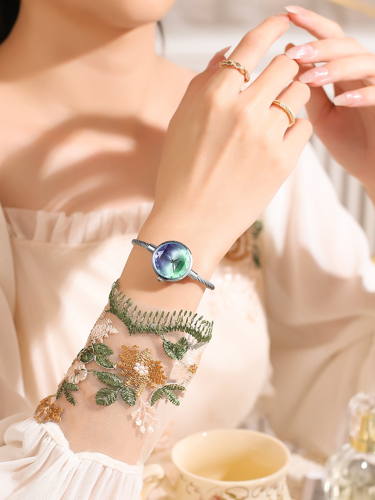 AromaFlat Z1688S Lavender 腕時計 レディース | AromaFlat watch shop