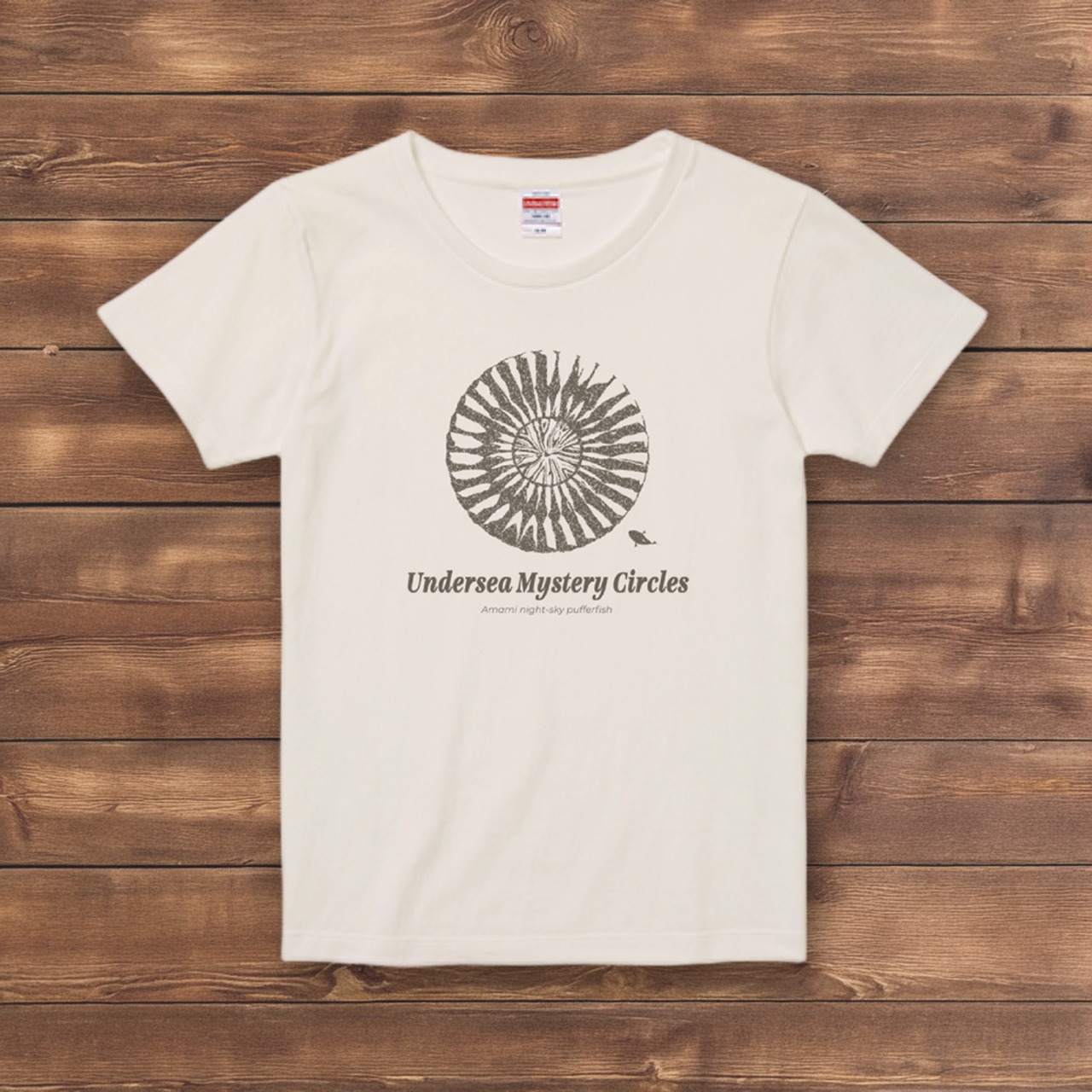 Undersea Mystery Circles-Tシャツ・レディース(バニラホワイト) - 2