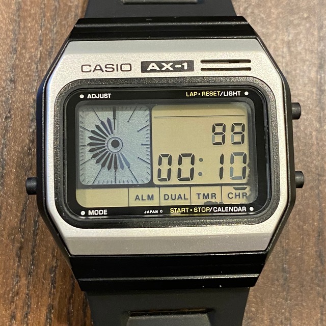 1980’s  CASIO AX-1 super multi function watch!!