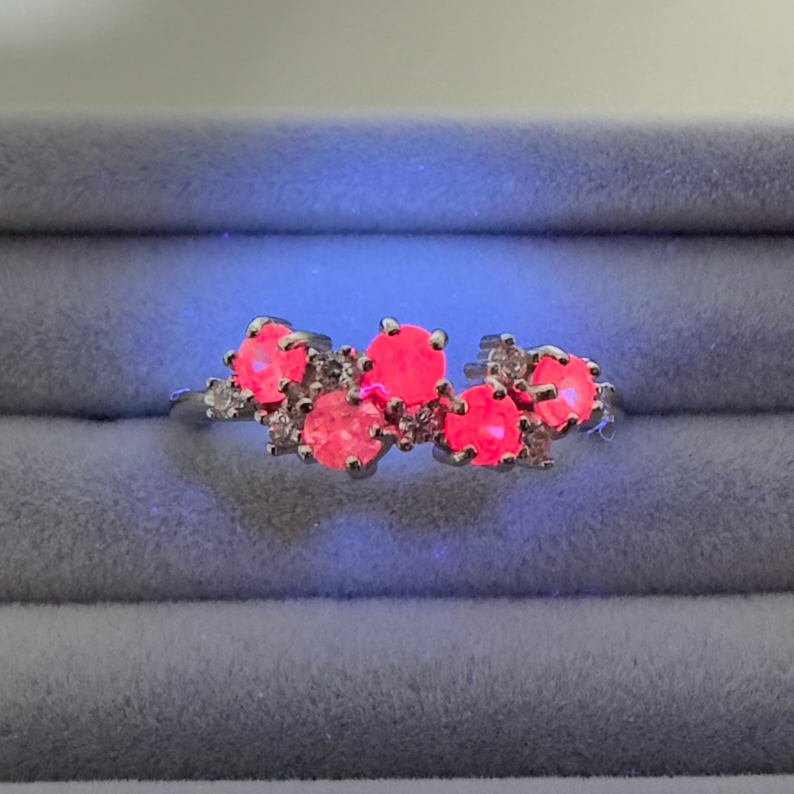 リースRing♦︎非加熱サファイア♦︎