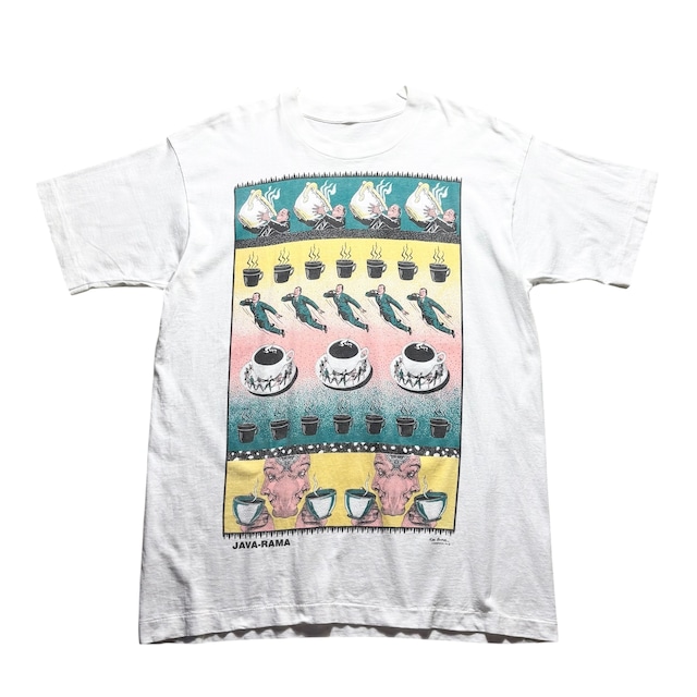 vintage 1990’s KEN BROWN art tee “JAVA-RAMA”