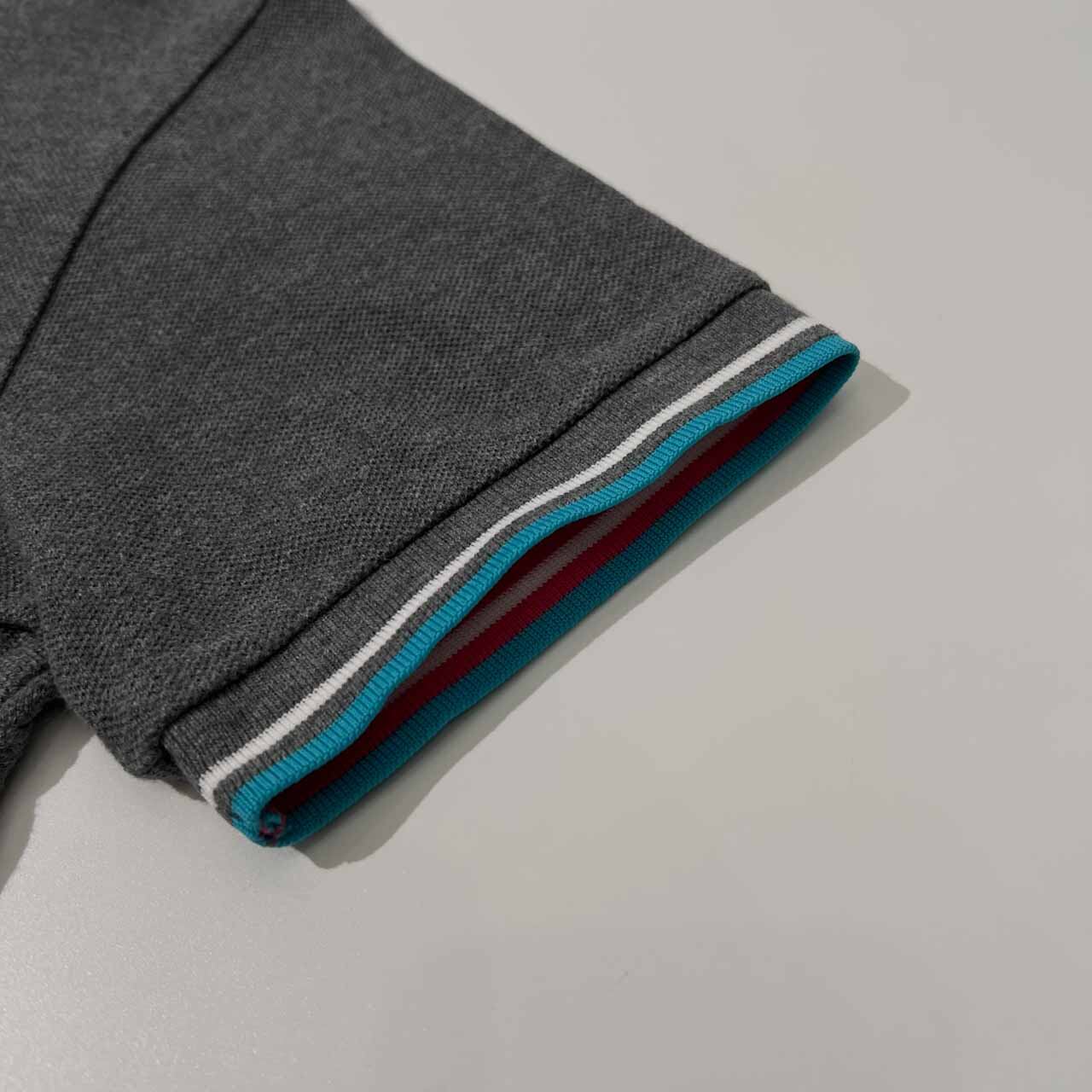 FRED PERRY フレッドペリー 刺繍ロゴ 鹿の子 半袖 ポロシャツ サイズ