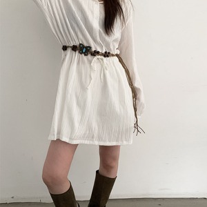 unclecmエスニック風手織りベルト 2s