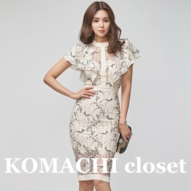 【送料無料】 ワンピース パーティ ドレス 花柄 レトロ パフ袖 透け感 韓国 レディース オルチャン 白 ホワイト 膝丈 ひざ丈 半袖 フリル袖 Uネック ラウンドネック スリム タイト 細身 背中開き 刺繍 バックシャン バックコンシャス 透け感 シースルー 薄手 かわいい 大人可愛い きれいめ 大人 上品 おしゃれ ラブリー キュート エレガント モダン 存在感 フォーマル 抜け感 フェミニン 高見え 総柄 夏 冠婚葬祭 休日 パーティー イベント インスタ映え 清楚 S M L XL