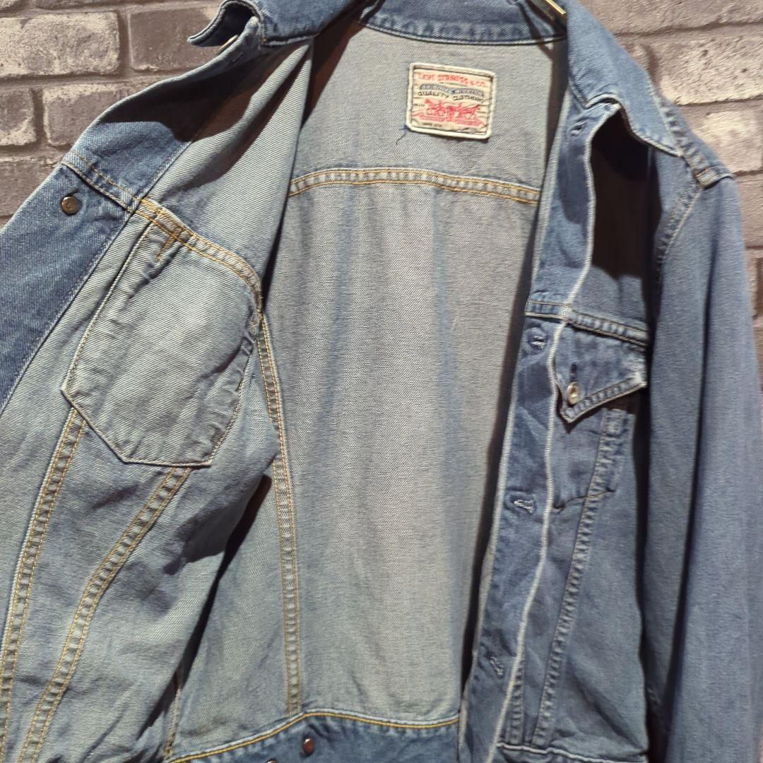 Levi'sリーバイス デニムジャケット Gジャン M 白タグ | 古着屋 SNOW