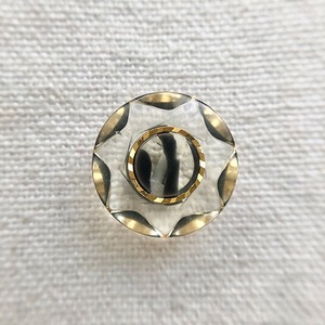 クリアスターカッティング ゴールド×ブラック 15㎜