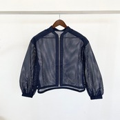 ★OUTLET★ スクエアメッシュブルゾン