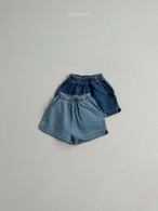 《予約》 minirobe サークルデニムパンツ