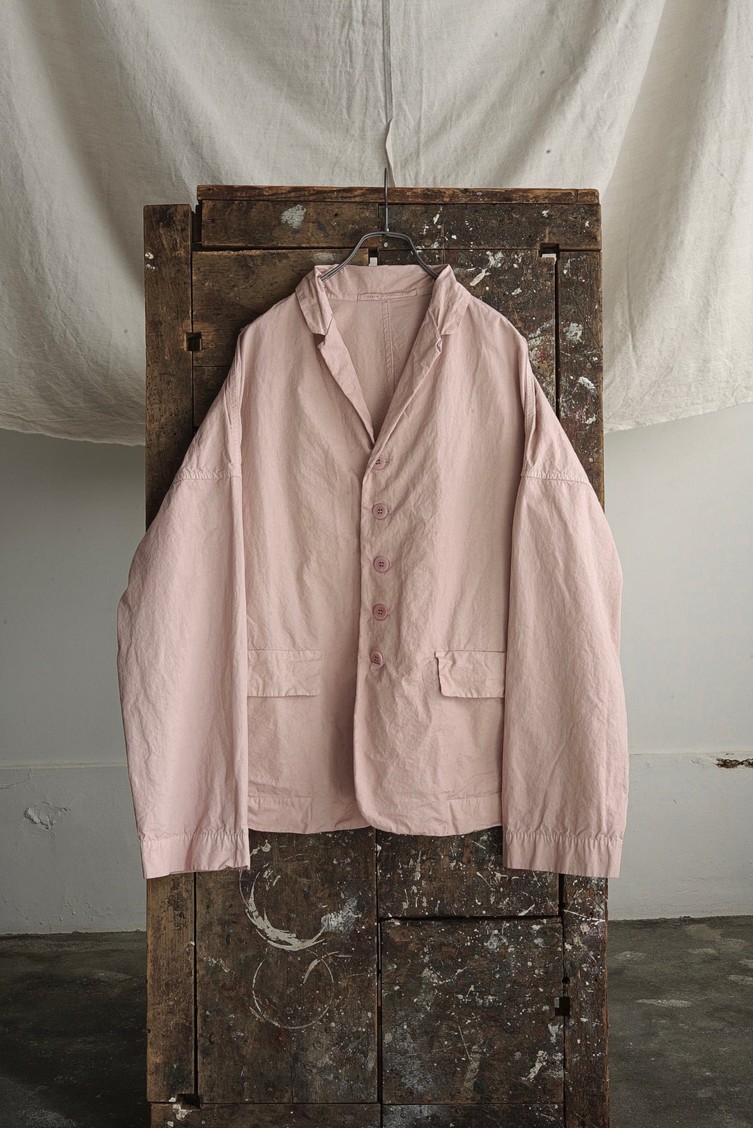 ALBUM DI FAMIGLIA - COTTON BLAZER (PETAL PINK)